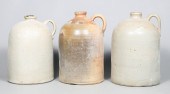 (3) 2 and 3 Gallon stoneware jugs c/o