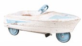 Murray Dolphin Steel Pedal Car, c 1950s,