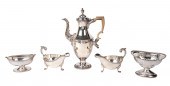 Georgian sterling footed compote and