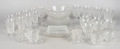 (33) Pcs Fostoria glassware, American