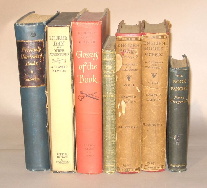 7 vols Books on Books Fitzgerald  49cde