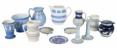 (13) Blue and White Pottery Table Items