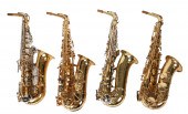 4 Alto saxophones c o Bundy 2e229b
