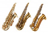  3 Tenor saxophones c o King 2e22a3