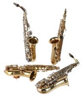  4 Alto saxophones c o Bundy 2e22aa