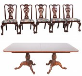(13) pc Maitland Smith Chippendale style