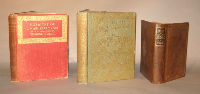 3 vols Illustrated Books Dulac  49d29
