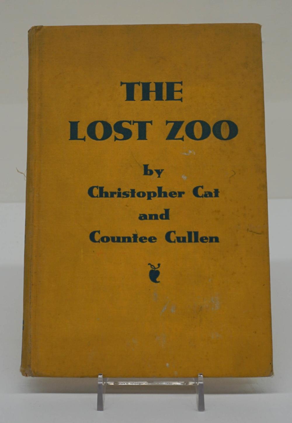 CHRISTOPHER CAT AND COUNTEE CULLEN