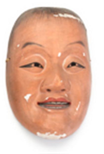Japanese Noh mask Shojo 19th 4a149