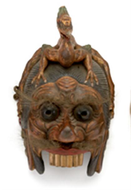Japanese Noh mask 19th 20th 4a14a
