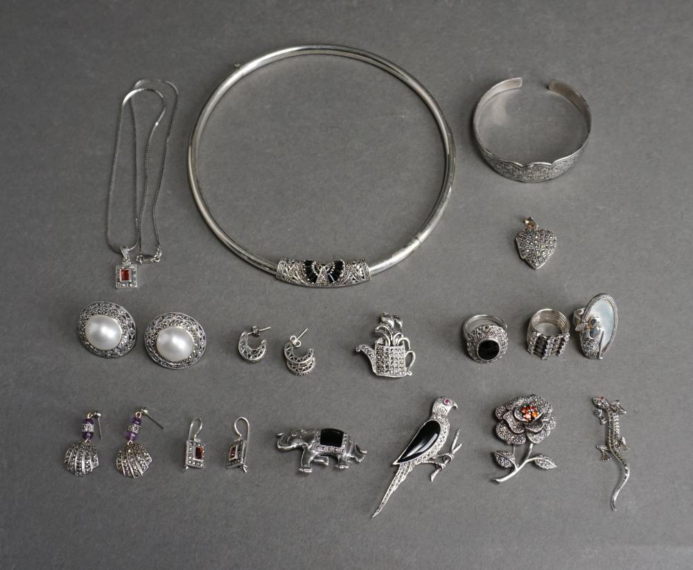 COLLECTION OF STERLING SILVER AND 2e4d12