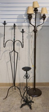 ART NOUVEAU STYLE FLOOR LAMP AND 2e4e8c
