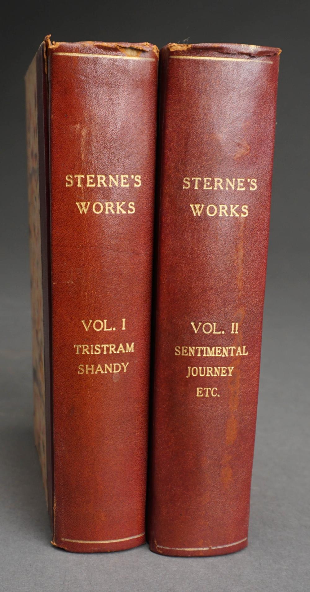 THE WORKS OF LAURENCE STERNE PUBLISHED 2e4fed
