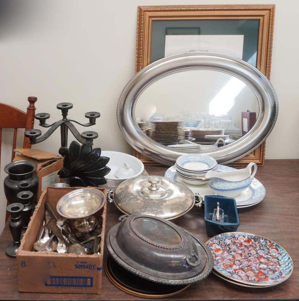 COLLECTION OF SILVERPLATE AND RESTORATION 2e5051