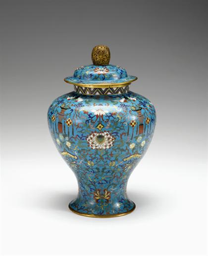 Fine and large Chinese cloisonne 4a244