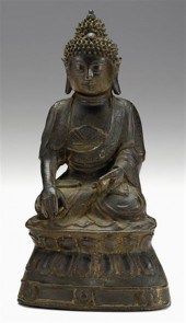 Chinese bronze figure of   4a252