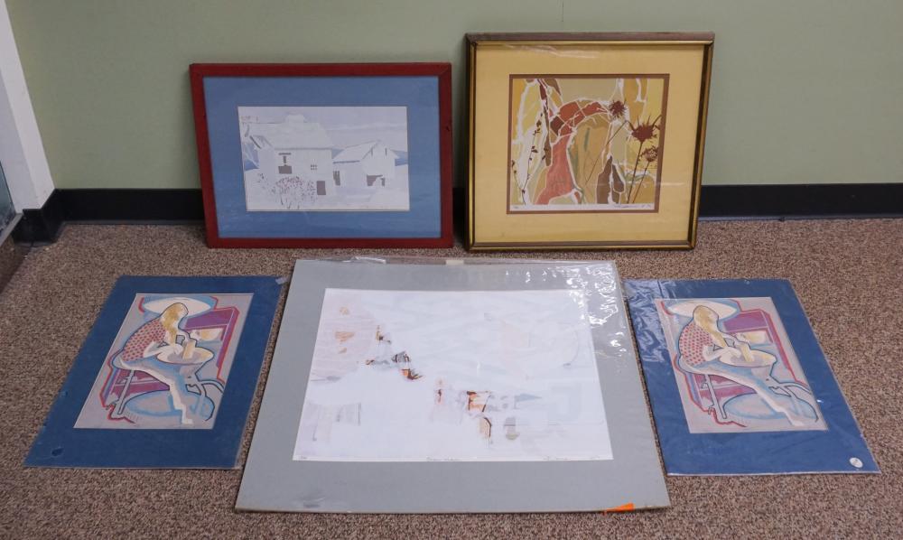 COLLECTION OF ASSORTED FRAMED AND 2e5749