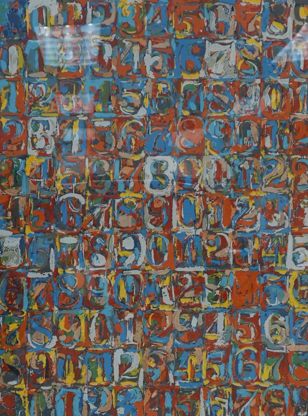 AFTER JASPER JOHNS NUMBERS IN 2e57be