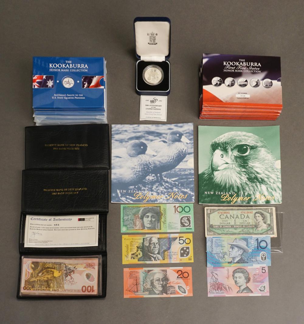 COLLECTION OF CURRENCY AND COINSCollection 2e5873