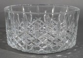MARQUIS BY WATERFORD CUT CRYSTAL BOWL,