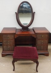 NATIONAL MT AIRY CHERRY VANITY WITH
