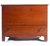 Blanket chest with drawer    new england,