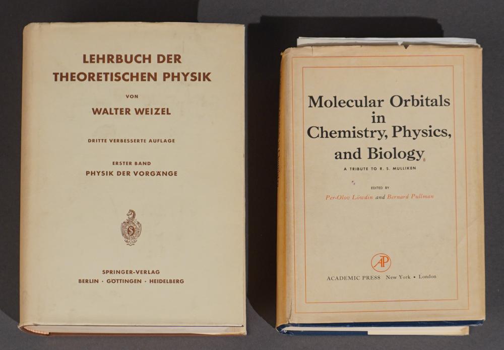 TWO ACADEMIC HARDCOVER VOLUMES 2e7df4