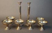 PAIR WEIGHTED STERLING SILVER CANDLESTICKS 2e8037