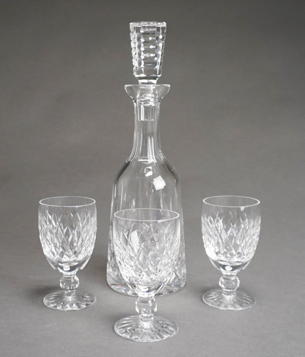 WATERFORD CRYSTAL DECANTER AND 2e666e