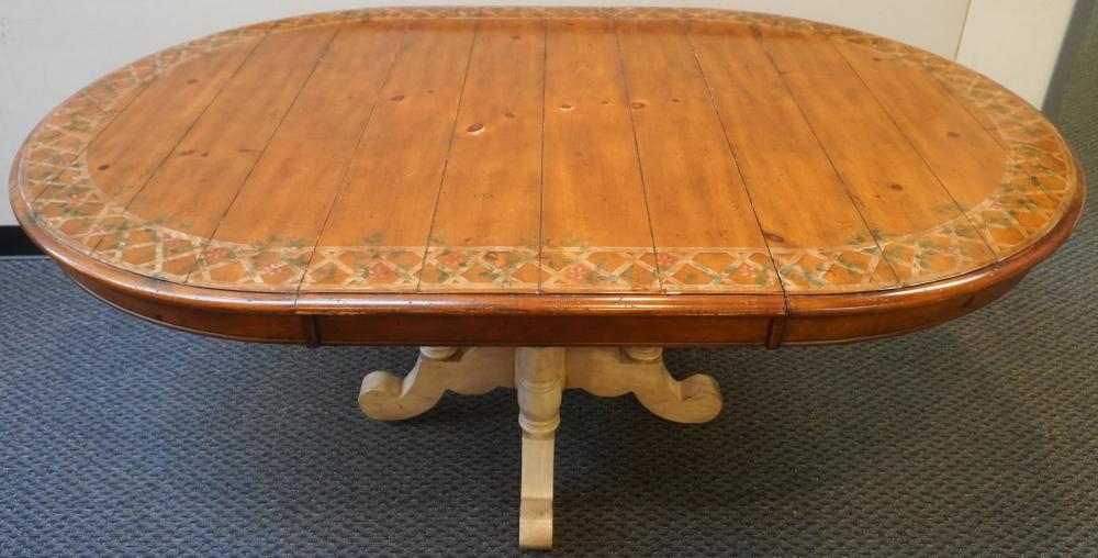 AMERICAN PAINTED PINE DINING TABLE 2e6903