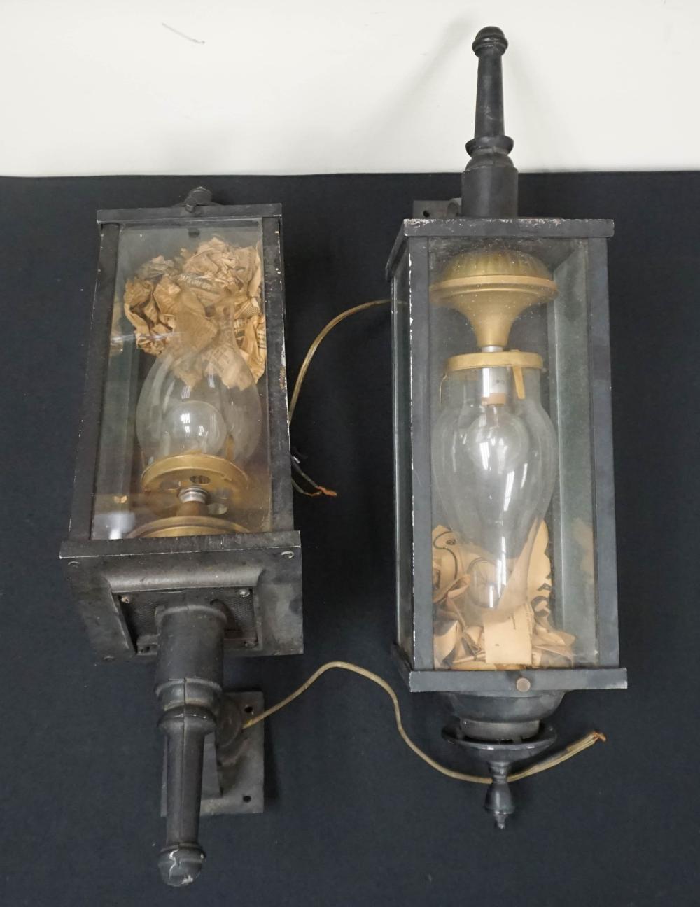 PAIR VICTORIAN ELECTRIC HANGING 2e6b48
