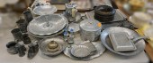 COLLECTION OF ALUMINUM PEWTER  2e722d