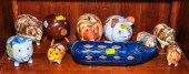 COLLECTION OF PIGGY BANKS Comprising