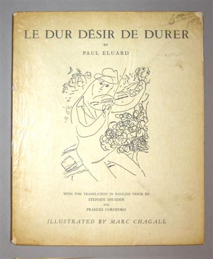 1 vol.  (Chagall, Marc, illustrator.)