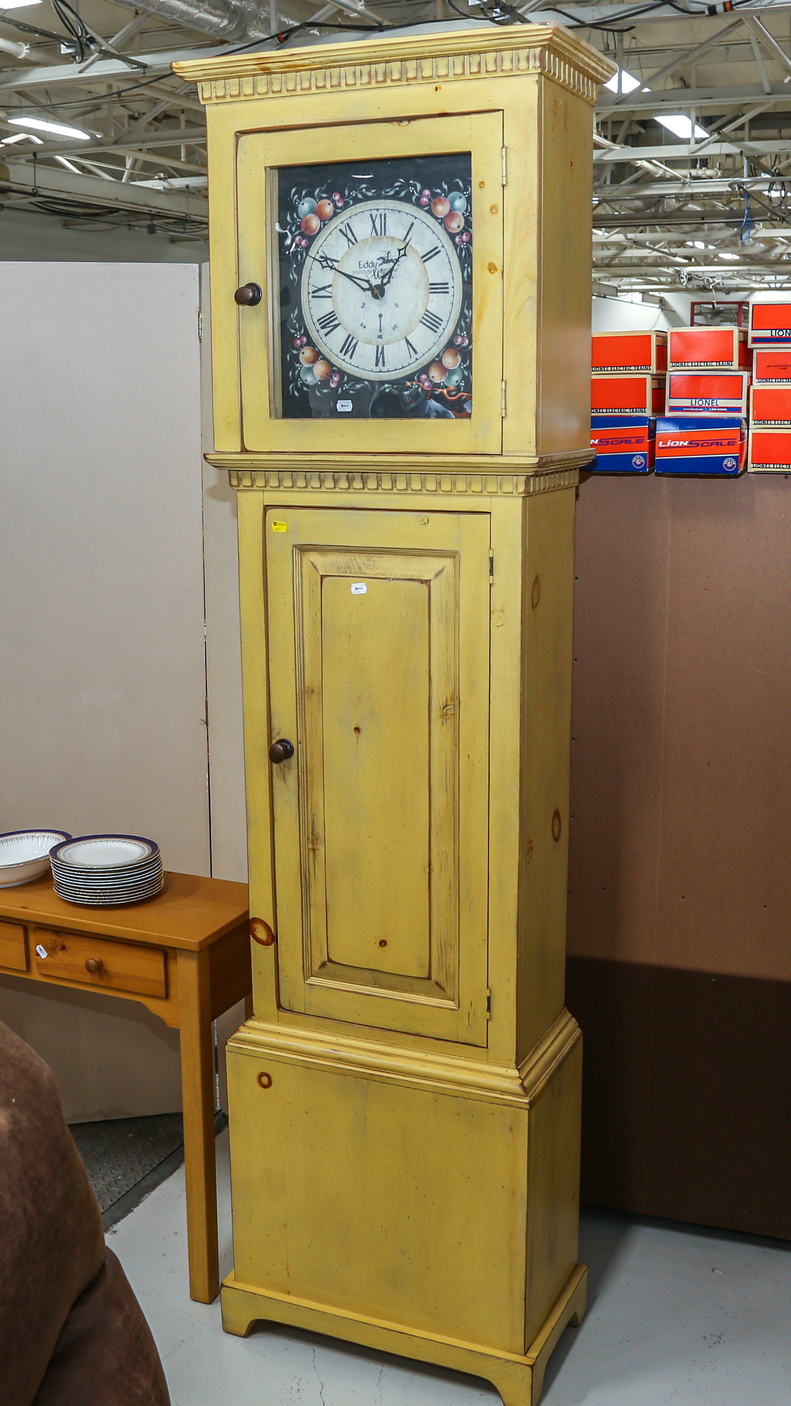 VERNACULAR STYLE PAINTED TALL CASE 2ea908