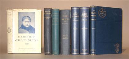 7 vols Madame Blavatsky Sinnett  4aaa1