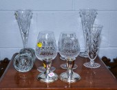 SELECTION OF WATERFORD STEMWARE; WEIGHTED