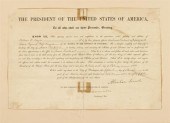 1 piece Document Signed Lincoln  4ab4c