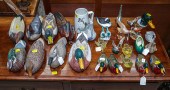 COLLECTION OF BIRD-THEMES ITEMS Including