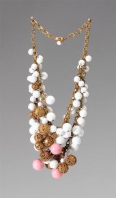 Miriam Haskell necklace Double strand 4acf9