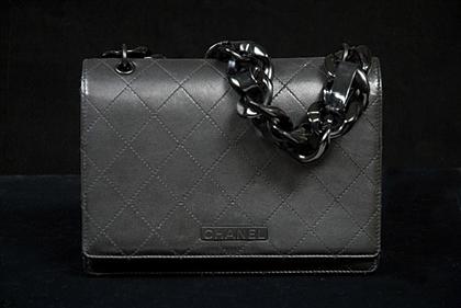 Chanel matte black quilted leather 4ad2a