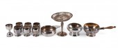 GROUP OF VARIOUS SILVER TABLE ITEMSGROUP