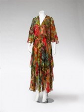 Etro floral print silk chiffon dress