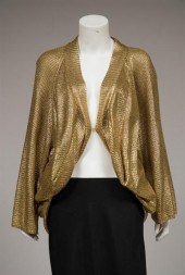 Gold knitted Ginanfranco Ferre cardigan