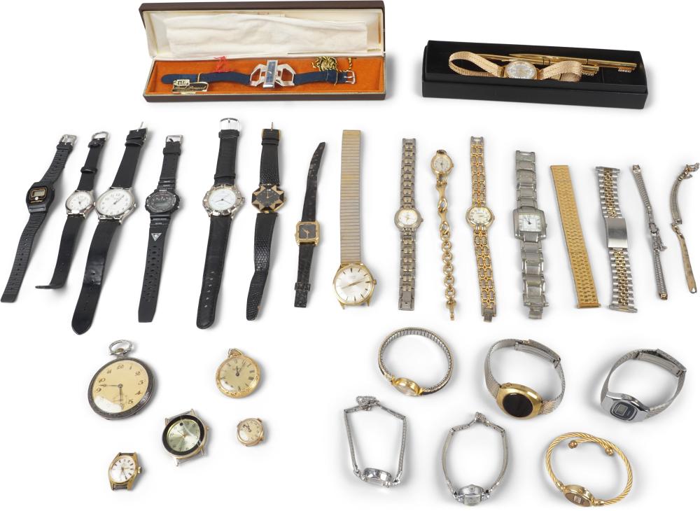 GROUP OF WRIST AND POCKETWATCHES 2ec63d