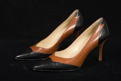 Two pairs of Manolo Blahnik shoes 4ada0