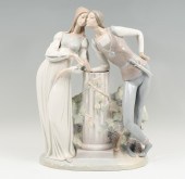 LLADRO DOUBLE FIGURE ROMEO AND JULIET: