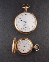 TWO POCKET WATCHESTWO POCKET WATCHES  2ed668
