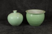 TWO CHINESE CELADON PORCELAIN VESSELSTWO 2ed76a