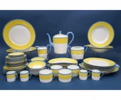 Partial Limoges porcelain tableware